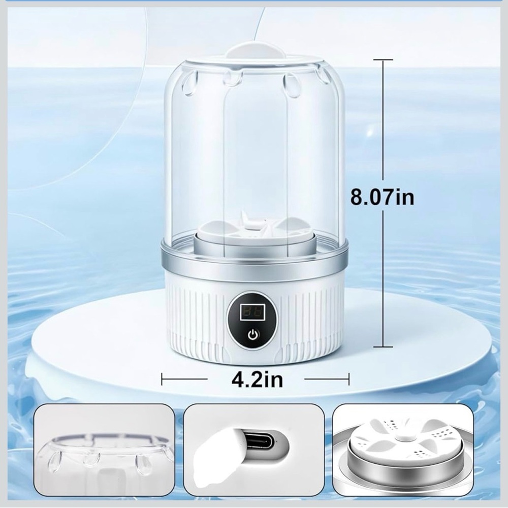 Portable Washing Machine 💦 - Picture 2 of 8